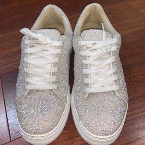 Betsey Johnson Ivory Sneakers